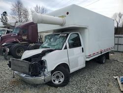 Salvage trucks for sale at Mebane, NC auction: 2021 Chevrolet Express G3500