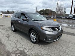 Salvage cars for sale at North Billerica, MA auction: 2015 Nissan Rogue S