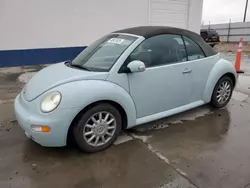 Salvage cars for sale at Farr West, UT auction: 2005 Volkswagen New Beetle GLS