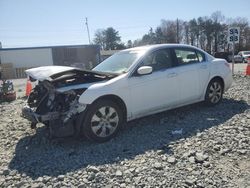 Salvage cars for sale at Mebane, NC auction: 2009 Honda Accord EXL