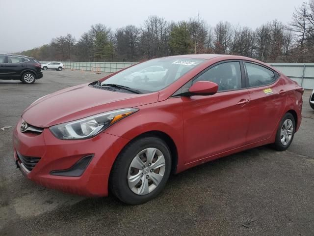 2016 Hyundai Elantra SE