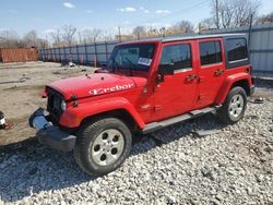 Jeep salvage cars for sale: 2015 Jeep Wrangler Unlimited Sahara