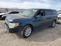 Salvage cars for sale at Kansas City, KS auction: 2011 Ford Flex SEL