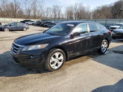 Salvage cars for sale at Ellwood City, PA auction: 2010 Honda Accord Crosstour EXL