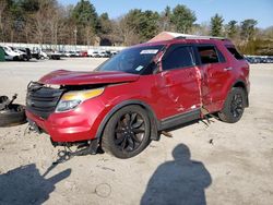 Salvage cars for sale at Mendon, MA auction: 2012 Ford Explorer XLT