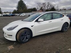 Salvage cars for sale at Finksburg, MD auction: 2021 Tesla Model 3