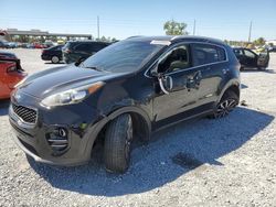 Salvage cars for sale at Riverview, FL auction: 2017 KIA Sportage EX