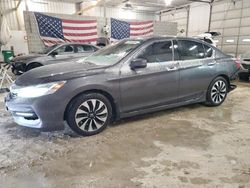 Salvage cars for sale at Columbia, MO auction: 2017 Honda Accord Touring Hybrid