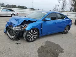 Nissan salvage cars for sale: 2020 Nissan Sentra SV