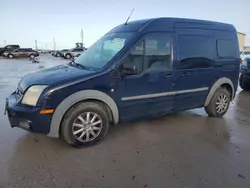 Salvage cars for sale at Haslet, TX auction: 2010 Ford Transit Connect XLT