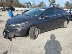 Carros salvage a la venta en subasta: 2017 Chevrolet Cruze LT