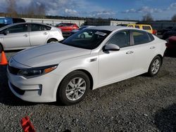 KIA Vehiculos salvage en venta: 2016 KIA Optima LX