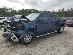 Salvage cars for sale at Houston, TX auction: 2014 Ford F150 Supercrew