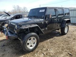 Salvage cars for sale at Chicago Heights, IL auction: 2015 Jeep Wrangler Unlimited Sport