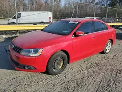 Volkswagen salvage cars for sale: 2012 Volkswagen Jetta TDI