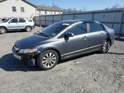 Salvage cars for sale at York Haven, PA auction: 2010 Honda Civic EX