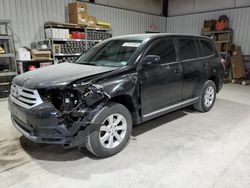 Salvage cars for sale at Chambersburg, PA auction: 2012 Toyota Highlander Base