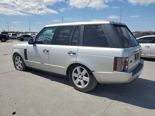 2004 Land Rover Range Rover HSE