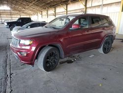 Salvage cars for sale at Phoenix, AZ auction: 2017 Jeep Grand Cherokee Laredo