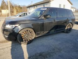 Salvage cars for sale at York Haven, PA auction: 2016 Land Rover Range Rover Supercharged