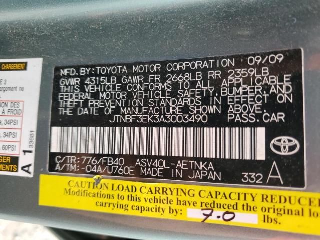 2010 Toyota Camry Base