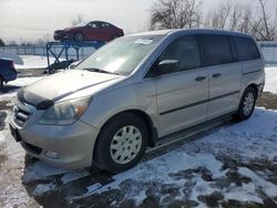 Salvage cars for sale from Copart London, ON: 2007 Honda Odyssey LX