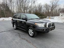 Salvage cars for sale at North Billerica, MA auction: 2010 Toyota Land Cruiser