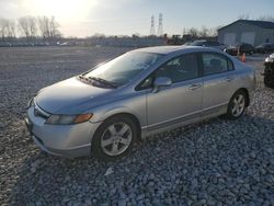 Salvage cars for sale at Barberton, OH auction: 2007 Honda Civic EX