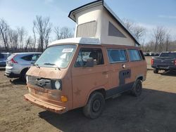 Volkswagen Vanagon Campmobile salvage cars for sale: 1982 Volkswagen Vanagon Campmobile