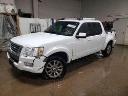 Salvage cars for sale at Elgin, IL auction: 2007 Ford Explorer Sport Trac Limited