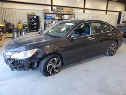 Salvage cars for sale at Byron, GA auction: 2016 Honda Accord LX