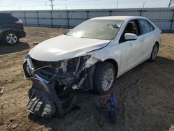 Salvage cars for sale at Elgin, IL auction: 2017 Toyota Camry LE