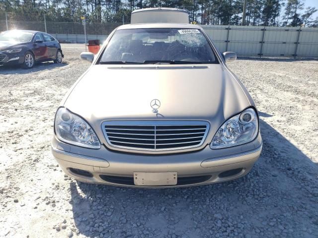 2001 Mercedes-Benz S 500