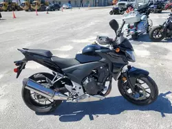 Salvage motorcycles for sale at Harleyville, SC auction: 2014 Honda CB500 F