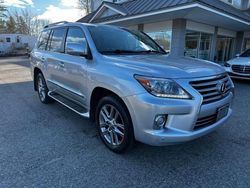 Salvage cars for sale at North Billerica, MA auction: 2013 Lexus LX 570