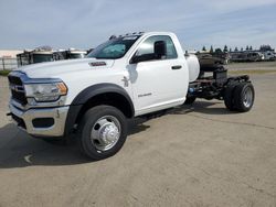 Salvage trucks for sale at Sacramento, CA auction: 2022 Dodge RAM 5500