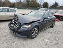 Mercedes-Benz salvage cars for sale: 2017 Mercedes-Benz C 300 4matic