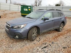 Salvage cars for sale at Oklahoma City, OK auction: 2018 Subaru Outback 2.5I Limited