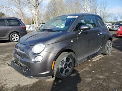 Salvage cars for sale at Portland, OR auction: 2016 Fiat 500 Electric