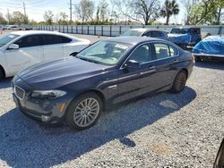 Salvage cars for sale at Riverview, FL auction: 2012 BMW 535 XI