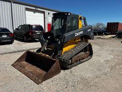 Salvage trucks for sale at Houston, TX auction: 2020 John Deere Skidsteer