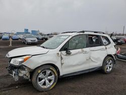 Salvage cars for sale at Des Moines, IA auction: 2016 Subaru Forester 2.5I Premium