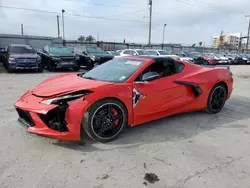 Salvage cars for sale at Los Angeles, CA auction: 2021 Chevrolet Corvette Stingray 2LT