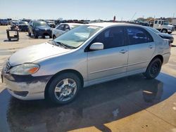 Salvage cars for sale at Grand Prairie, TX auction: 2007 Toyota Corolla CE