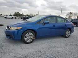 Salvage cars for sale at Riverview, FL auction: 2014 Honda Civic LX