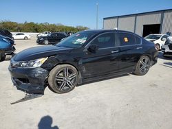 Salvage cars for sale at Apopka, FL auction: 2016 Honda Accord Sport