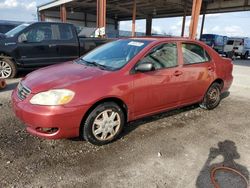 Carros salvage sin ofertas aún a la venta en subasta: 2006 Toyota Corolla CE