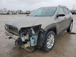 Jeep salvage cars for sale: 2019 Jeep Cherokee Latitude