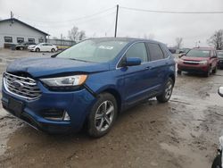 Salvage cars for sale at Pekin, IL auction: 2022 Ford Edge SEL