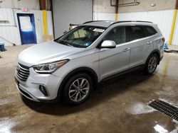 Salvage cars for sale at Glassboro, NJ auction: 2018 Hyundai Santa FE SE